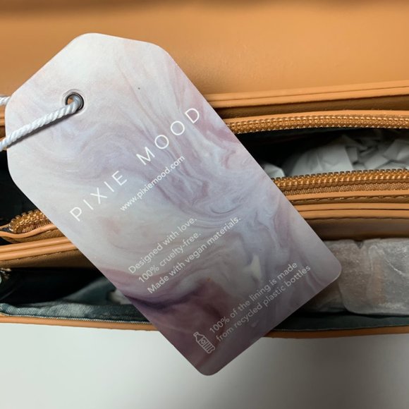 NWT Pixie Mood Zoe Crossbody Purse Honey (Tan) - Picture 8 of 9